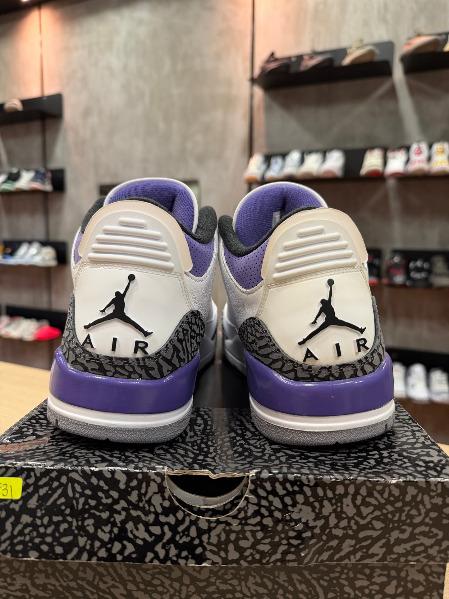 JORDAN 3 DARK IRIS