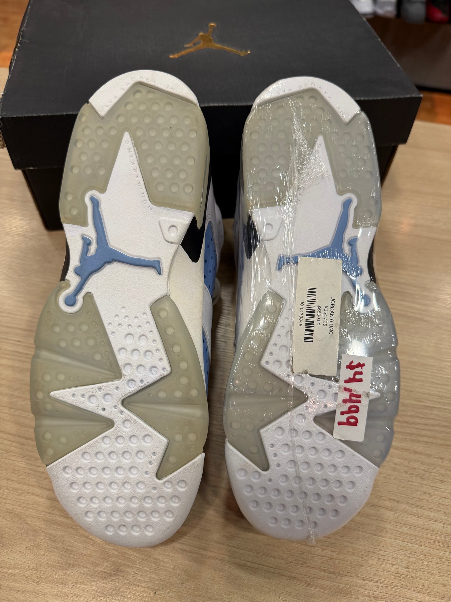 JORDAN 6 UNC (GS) (AMARILLO POR EL TIEMPO)