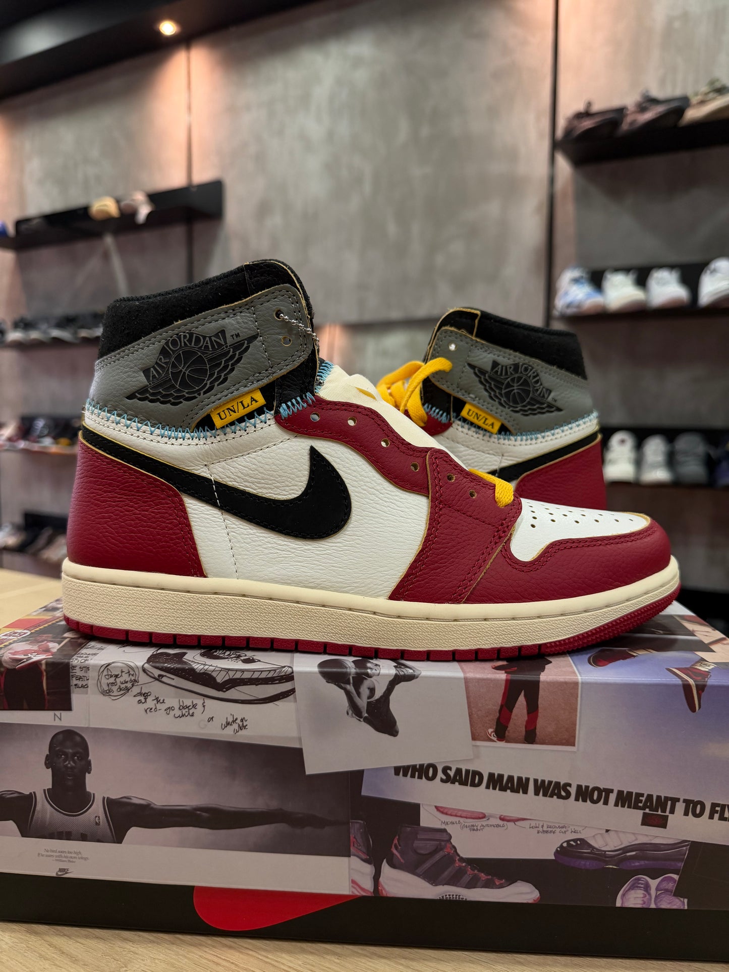 JORDAN 1 HIGH x UNION "CHICAGO SHADOW"