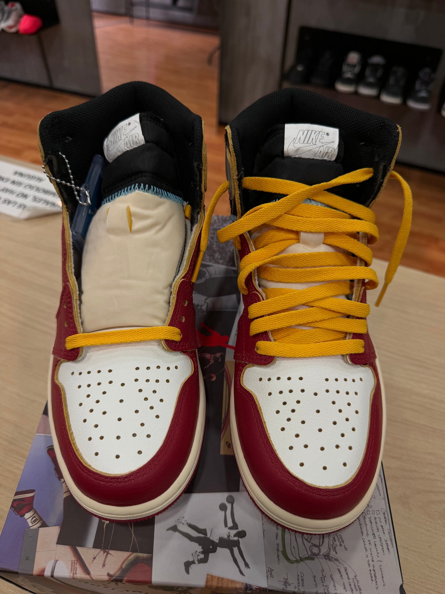 JORDAN 1 HIGH x UNION "CHICAGO SHADOW"