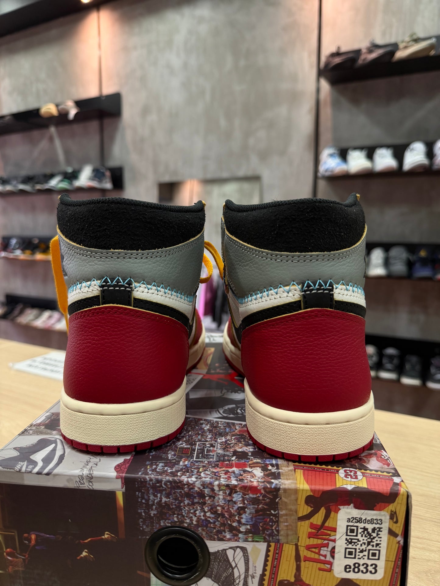 JORDAN 1 HIGH x UNION "CHICAGO SHADOW"