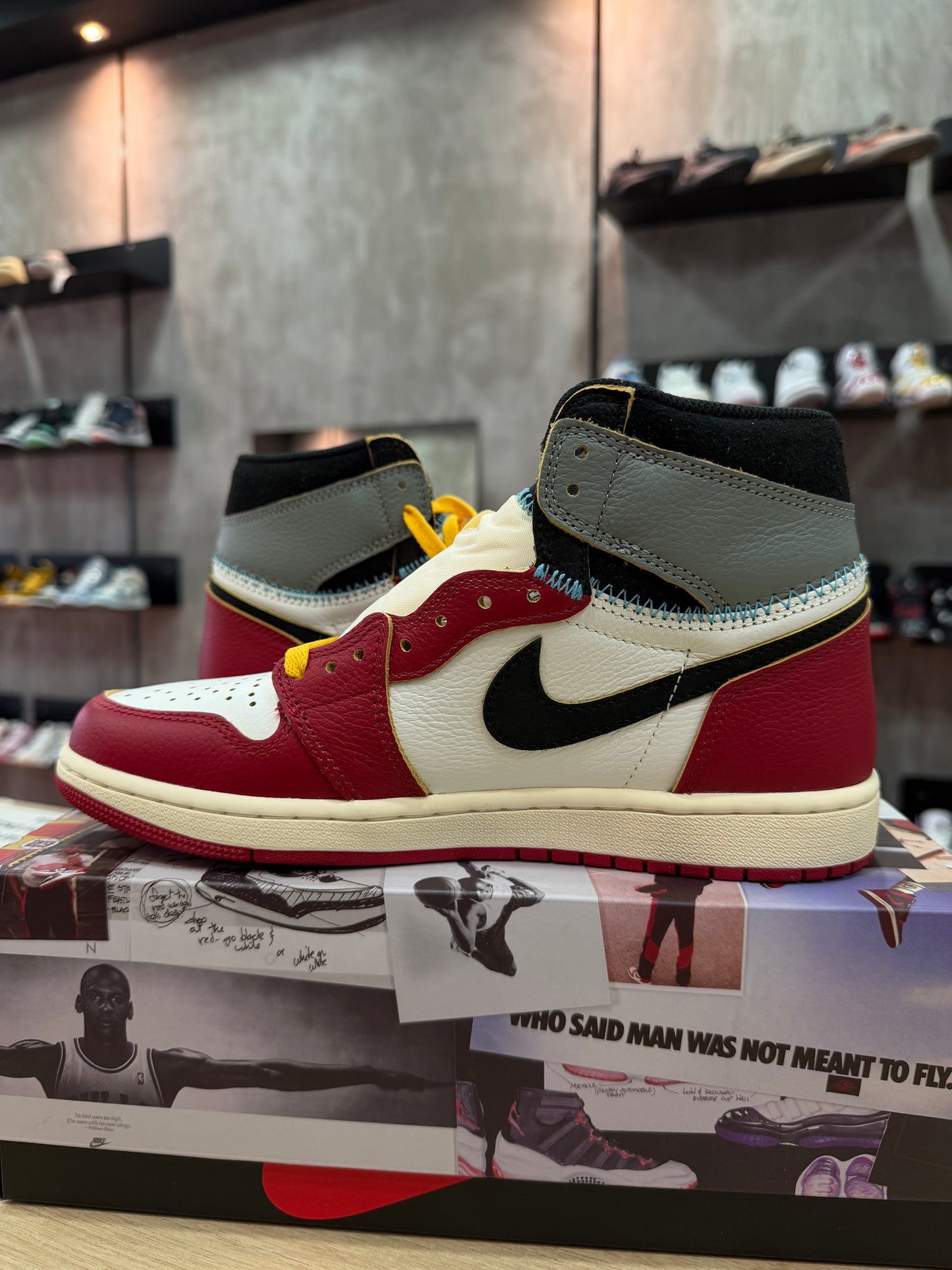 JORDAN 1 HIGH x UNION "CHICAGO SHADOW"