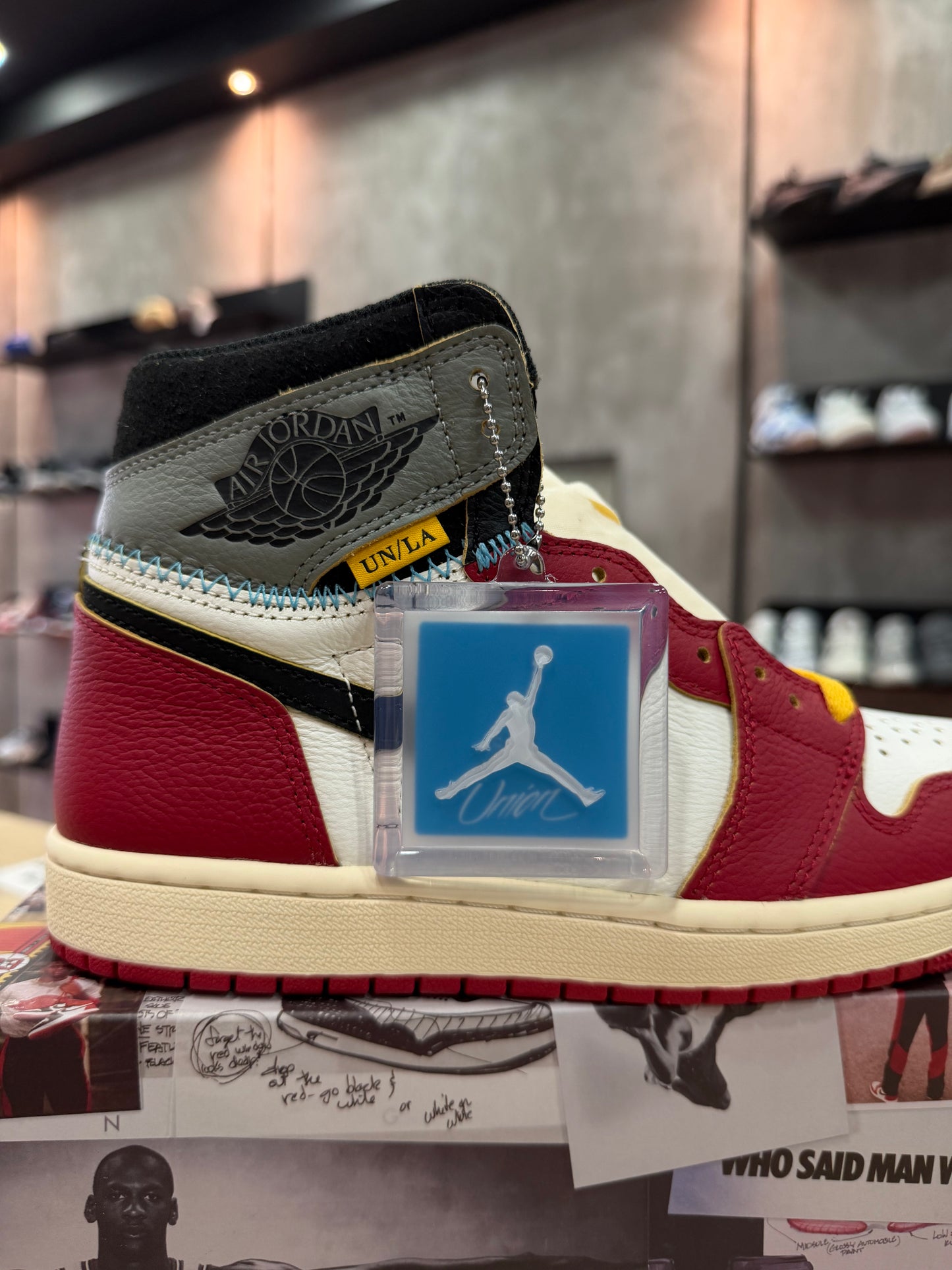 JORDAN 1 HIGH x UNION "CHICAGO SHADOW"
