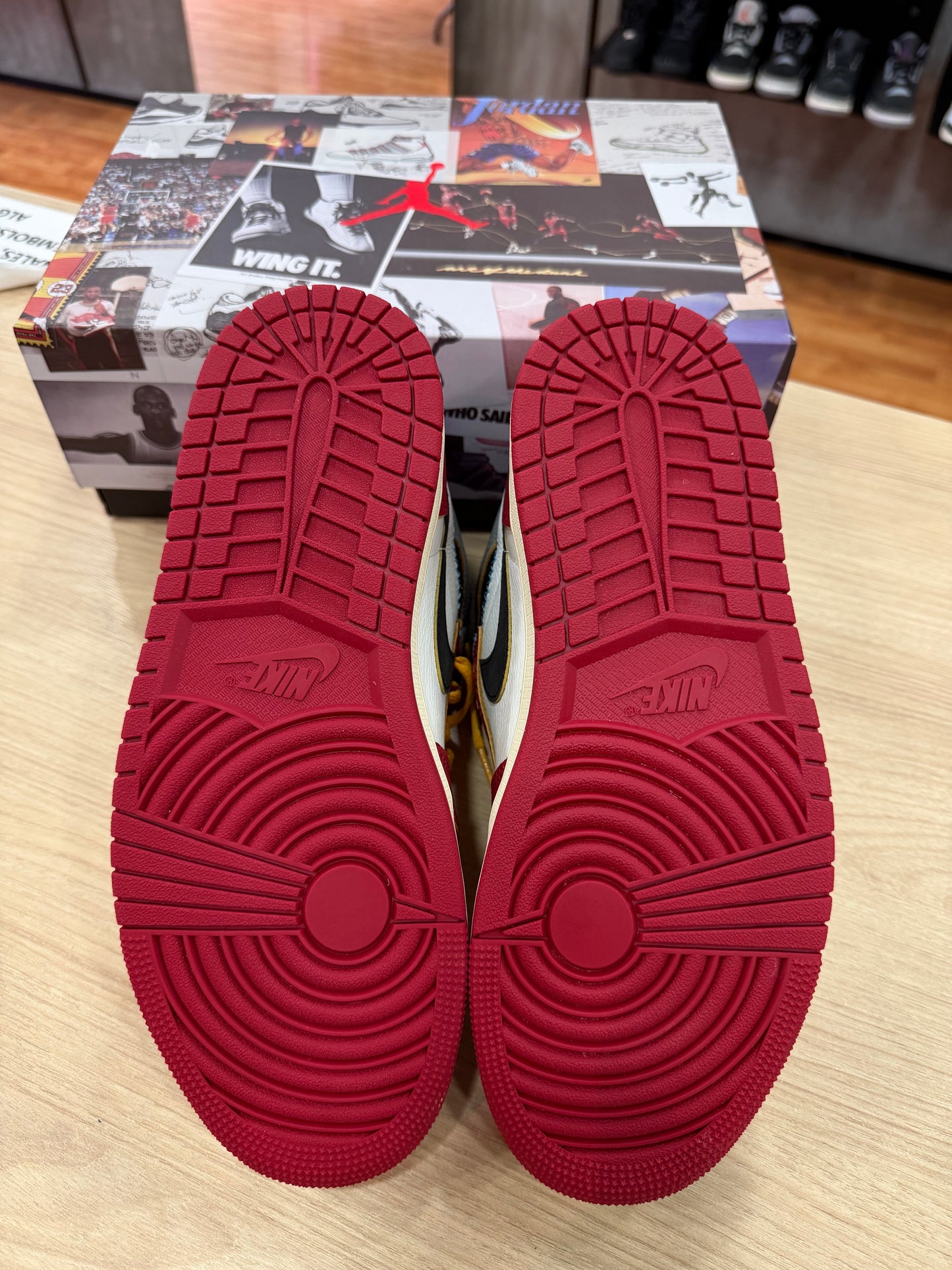 JORDAN 1 HIGH x UNION "CHICAGO SHADOW"