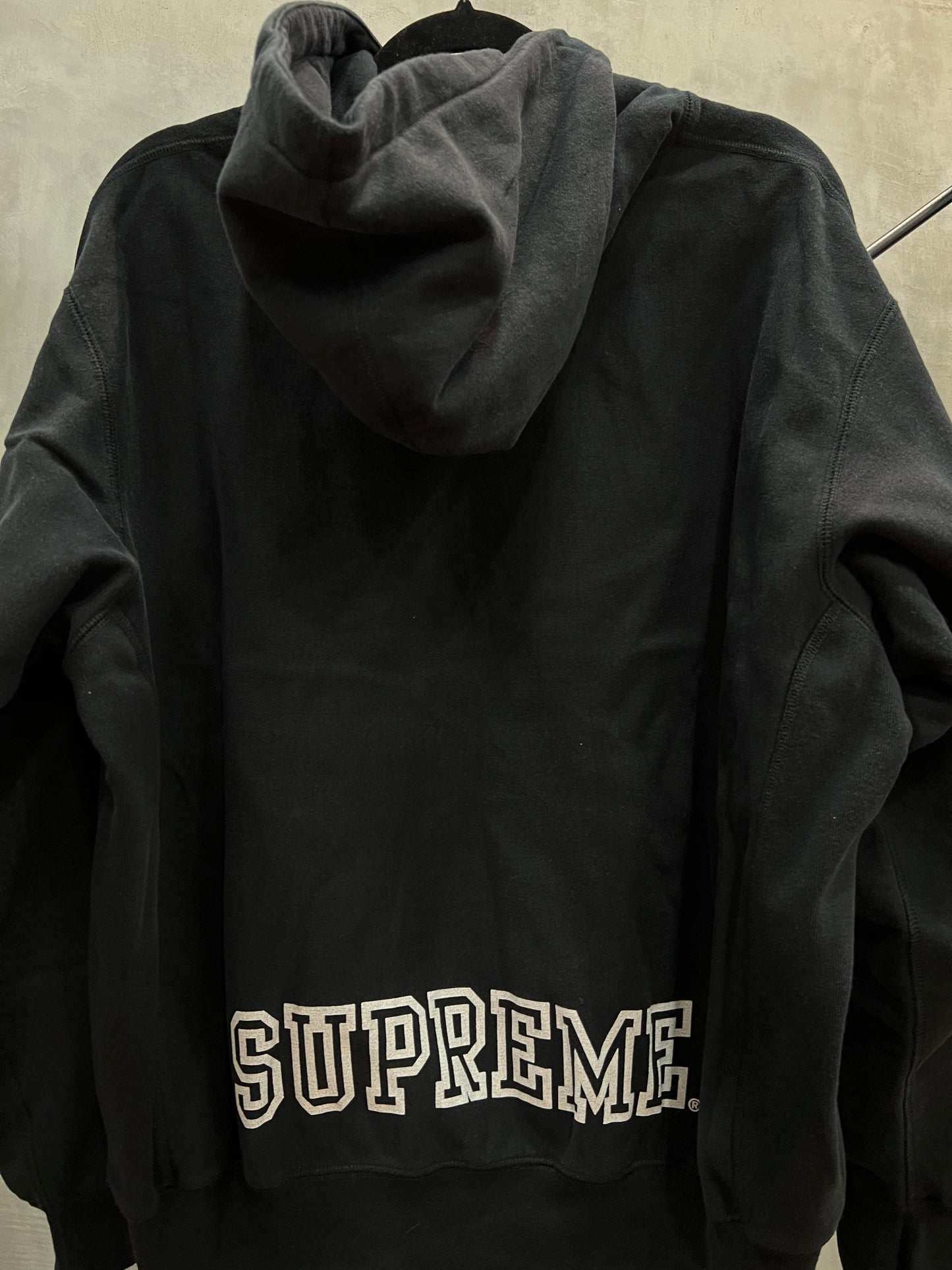 Supreme Black Hoodie