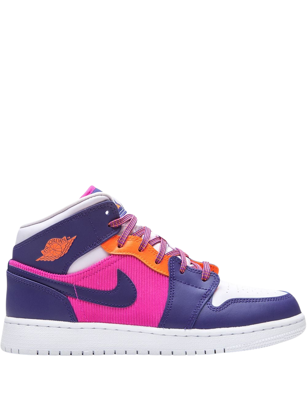 Jordan 1 Mid Fire Pink Barely Grape