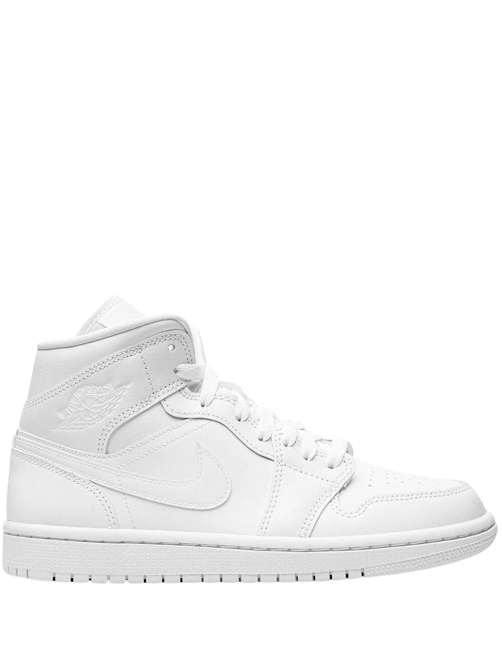 Jordan 1 Mid Triple White (2022)