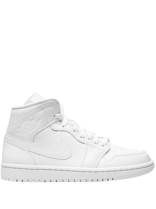 Jordan 1 Mid Triple White (2022)