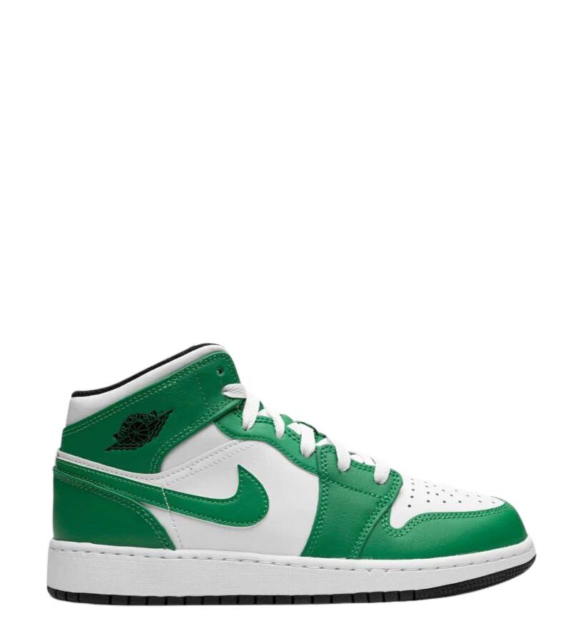 Jordan 1 Mid Lucky Green