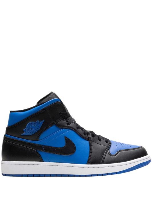 Jordan 1 Mid Black Royal Blue