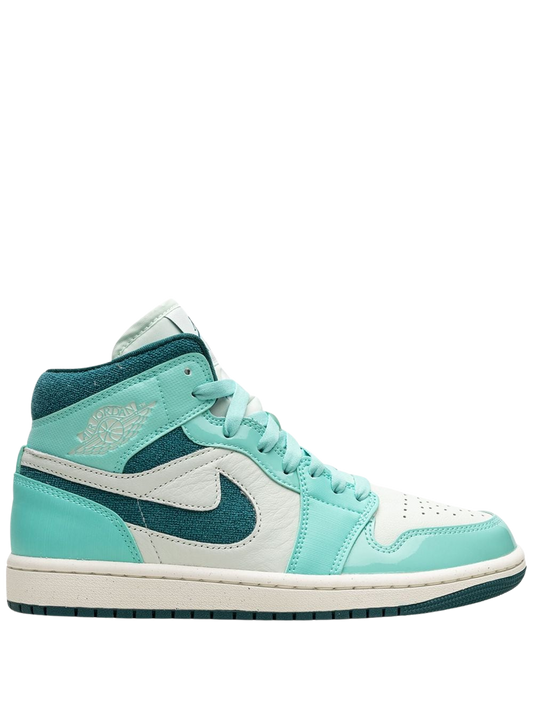 Jordan 1 Mid Chenille Bleached Turquoise